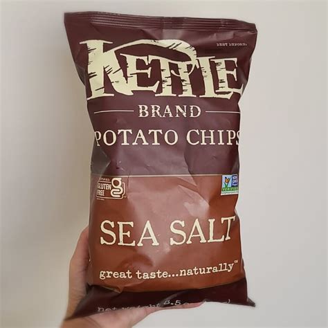 Kettle Brand Sea Salt Potato Chips Review Abillion