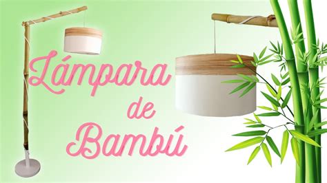 Adquiere Tu Lampara Pie Bambu Y Decora Tu Hogar ThinkBox