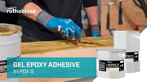 Gel Epoxy Adhesive Xepox G Rothoblaas Youtube