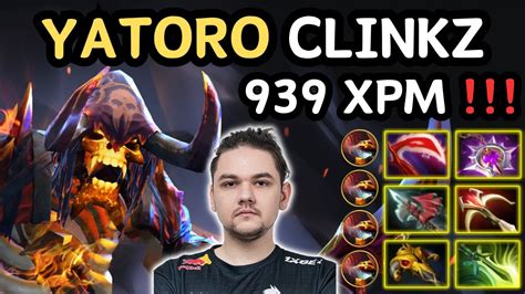 🔥 Yatoro Clinkz Safelane 54 000 Damage Dealt 🔥 939 Xpm Ez For Yatorogod Dota 2 Youtube