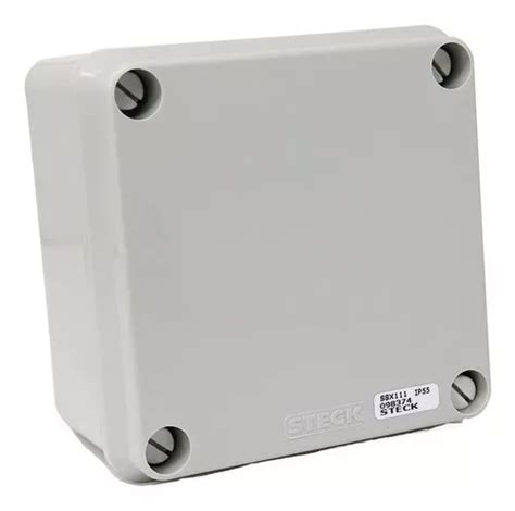 Caixa Passagem X X Cm Cinza Sobrepor Steck Light Sex Mercadolivre