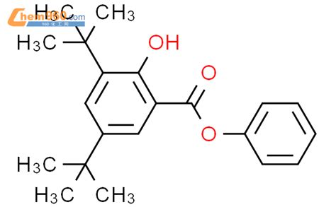 25130 86 3 phenyl 3 5 di tert butyl 2 hydroxybenzoateCAS号 25130 86 3