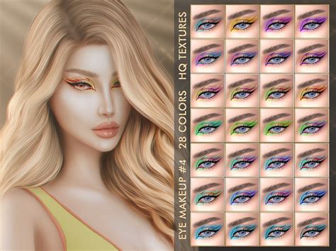 Jul Haos [cosmetics] [patreon] Eye Makeup 4 The Sims 4 Catalog