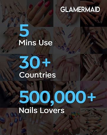 Amazon Glamermaid Pcs Packs Press On Nails Spring Summer Pure Nude Gel Extra Short