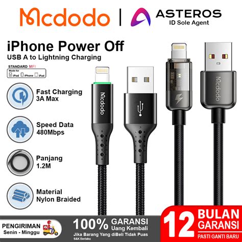 Jual Mcdodo Kabel Data For Iphone Usb To Lightning Fast Charging W