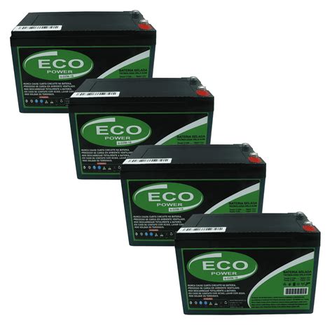 Kit Baterias Estacion Rias Eco Power Ah V Vrla Agm Ciclo Profundo