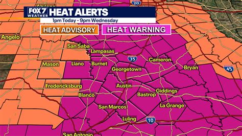 Wetter In Austin Warnung Vor übermäßiger Hitze Für Zentral Texas