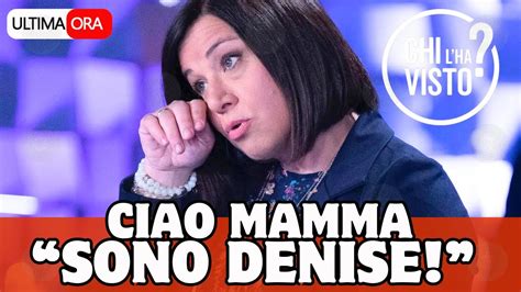 DENISE PIPITONE L ANNUNCIO IMPROVVISIO MAMMA SONO IO DENISE