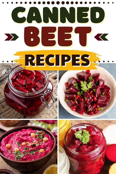 Easy Canned Beet Recipes Insanely Good