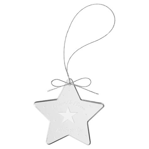 3" Crystal Star Ornament - California Trophy & Awards