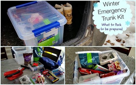 Create a Winter Car Emergency Kit | Mommy Bunch