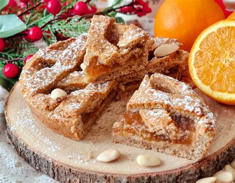 Crostata Favolosa Mandorle E Arancia Dolce Ricetta Della Nonna