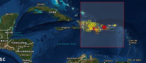 Earthquake Prediction: 6.0R in Puerto Rico Region