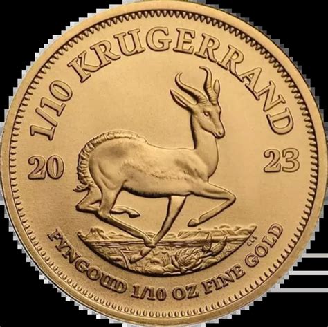 1 10 Uncji Krugerrand Złota Moneta 2023