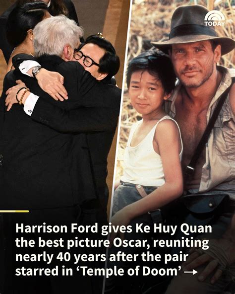 Today On Twitter This Is Everything Ke Huy Quan And Harrison Ford