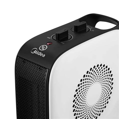 Termoventilatore Ceramico W Bianco Nero