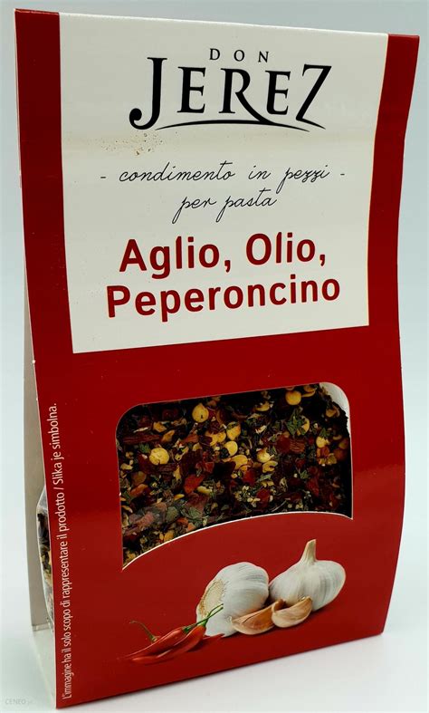 Przyprawa Do Spaghetti Aglio Olio Peperoncino 50gr Ceny I Opinie