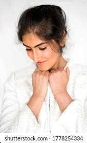 Naked Brunette Bed Stock Photo Edit Now 142733818