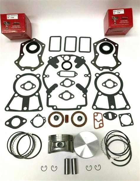 Engine Rebuild Kit Fits Kohler Kt M Mv Gasket Set Pistons