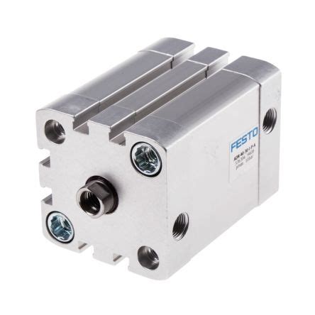 Pneumatic Cylinder 16mm Bore 25mm Stroke AEVC Series Single Acting