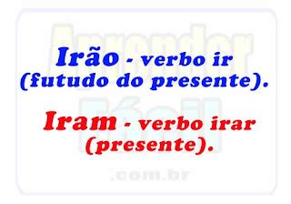 Eles Vão Ou Eles Irão - Irão ou iram: qual o correto?