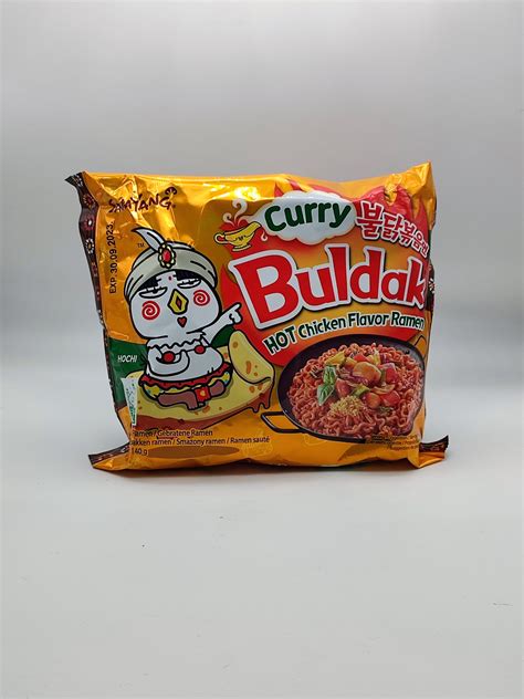 Samyang Buldak Hot Chicken Ramen Curry Flavour 140g Pachara