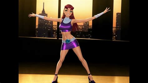 Starfire Teen Titans Video By Ai Youtube