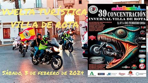 Concentraci N Invernal Villa De Rota Motos Vuelta Tur Stica Motor