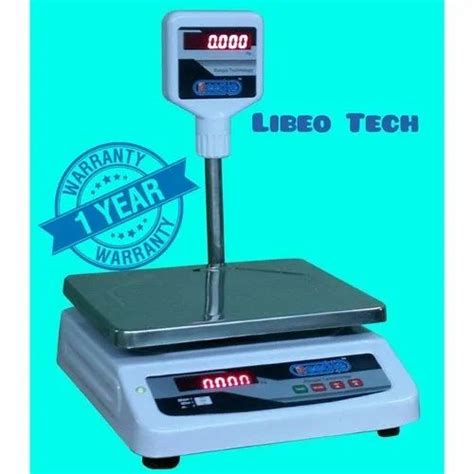 Reegle Mild Steel Table Top Weighing Scale Size X Mm