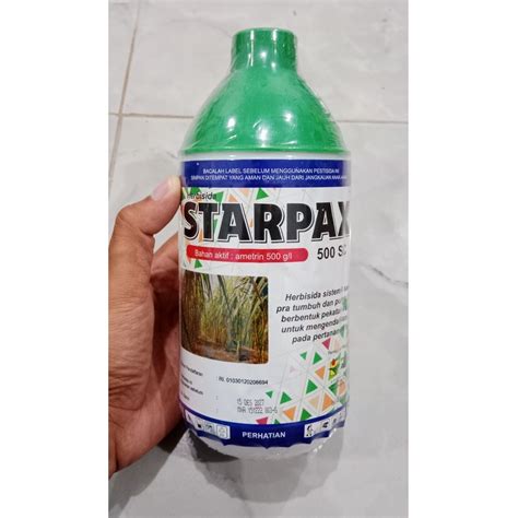 Jual Herbisida Sistemik STARPAX 500 EC Untuk Tebu Kemasan 1 Liter