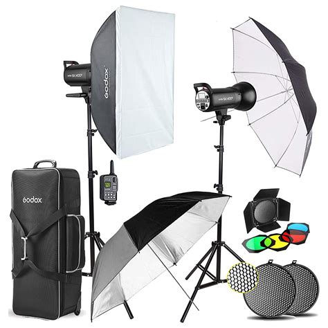 Godox 2 X SK400II 800Ws Strobe Flash Light Monolight Kit For Studio