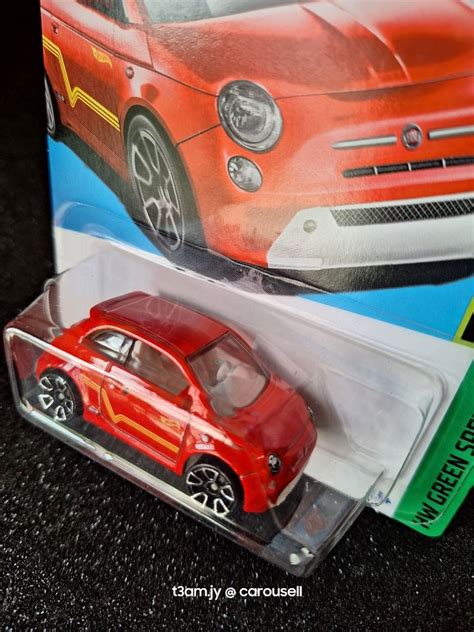 Hot Wheels Fiat 500e Red 2023 Hobbies Toys Toys Games On Carousell