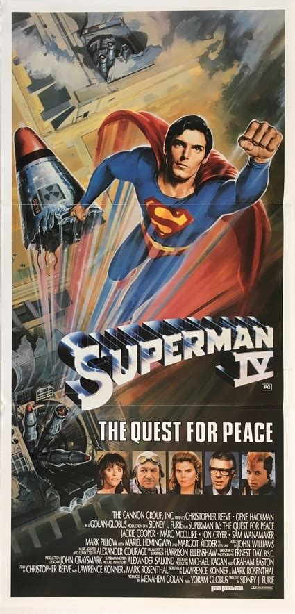 Superman IV : The Film Poster Gallery