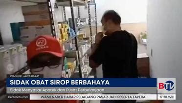 Nonton Video Sidak Penjualan Obat Sirop Di Apotek Terbaru Vidio