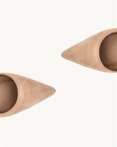 UZA Shoes Slingback Chamois Nude Coleção Primavera Verão 2025