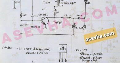 Skema Pemancar Fm 12 Watt Final C1971 Tutorial Desain Hoby