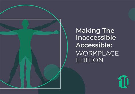 Making The Inaccessible Accessible Workplace Edition Alchemy London