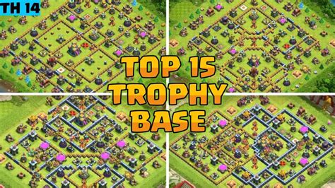 New Best Th14 Trophy Base 2023 Part 1 Anti Everything Th14