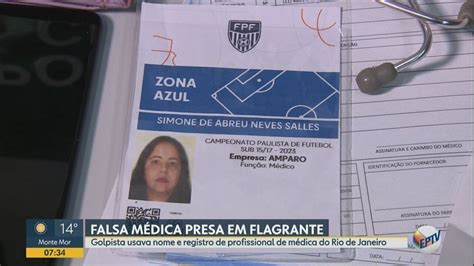 Falsa M Dica Que Usava Registro E Nome De Dermatologista Do Rj Presa