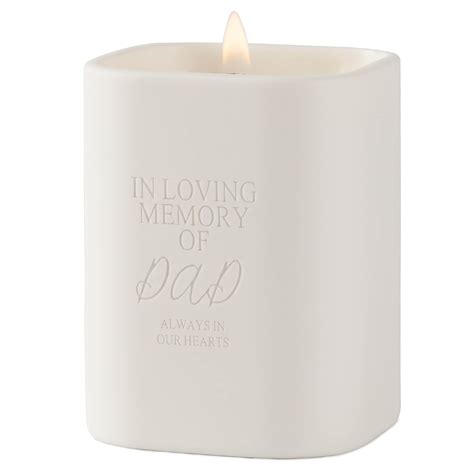 Buy LukieJac Ceramic Memorial Candle Gifts For Loss Of Her Sympathy