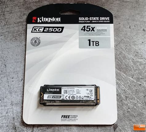 Kingston Kc2500 1tb Nvme Ssd Review Legit Reviews