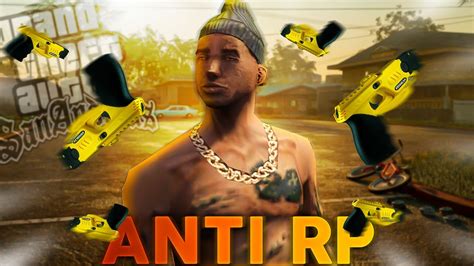 Gta Mta Rp Oque Um Anti Rp Faz Um Tazer Youtube