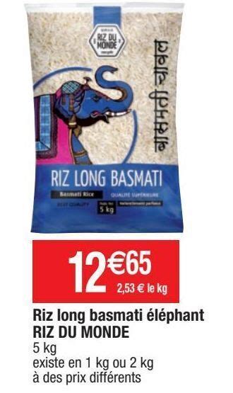 Promo Riz Basmati Chez Cora