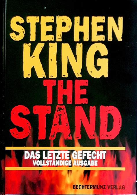 Amazon The Stand Das Letzte Gefecht Vollst Ndige Ausgabe