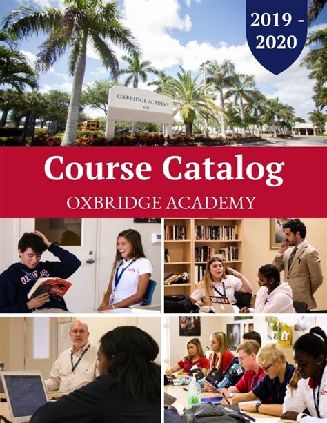 Oxbridge Academy 2019-20 Course Catalog by Oxbridgeacademy3151 - Flipsnack