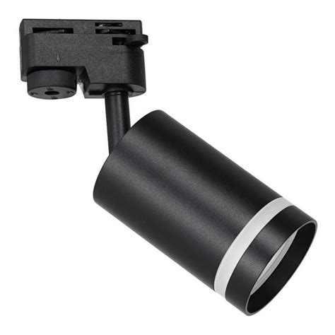 Spot pour système de rail PIPE 1xGU10 25W 230V noir Lumimania