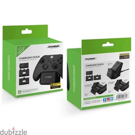 Dobe Charging Dock With Battery For Xbox Series X S One Controllers