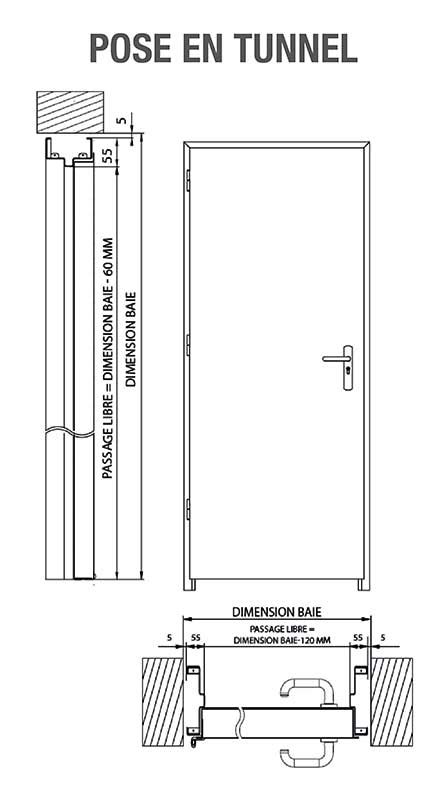 Bloc Portes Multi Usages Ensemblada Vantail Boschat Laveix