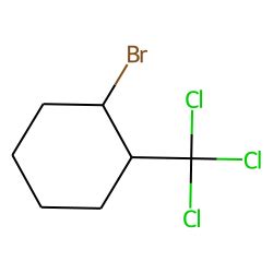 Cyclohexane 1 Bromo 2 Trichloromethyl Cis Chemical Physical