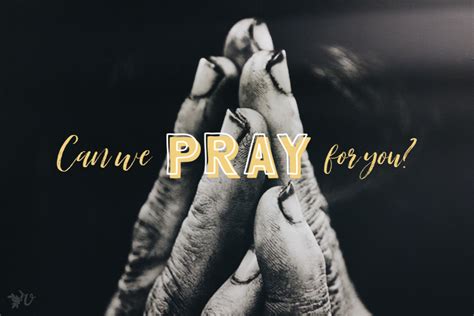 Can We Pray for You? {The Grove: Prayer} - Velvet Ashes